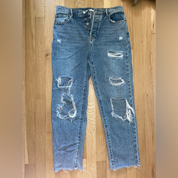 PacSun High Rise Straight Jeans - Picture 1 of 2